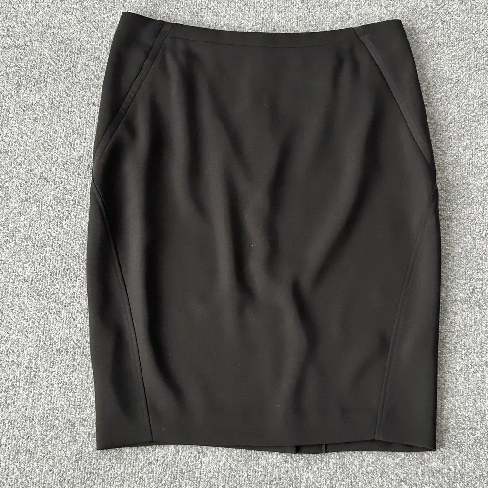 Ted Baker London Black Tailored Pencil Skirt Women's‎ 4 Workwear Office Cocktail